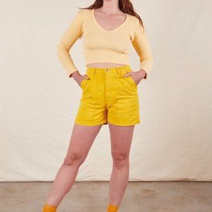 Big Bud Press Work Shorts, Golden Yellow, S